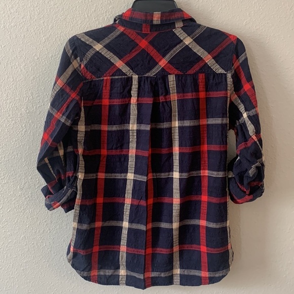 Skies Are Blue Plaid button down shirt size small - Picture 5 of 5